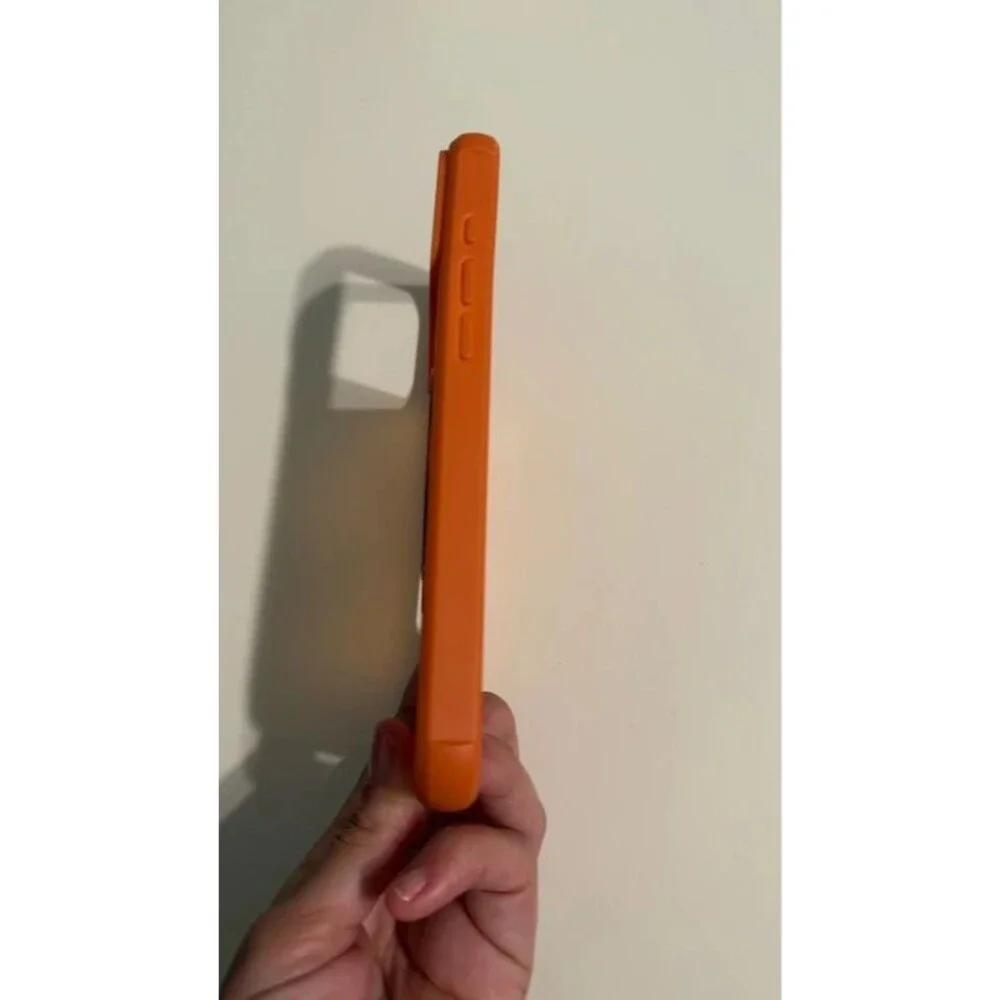 iPhone 17 Pro Max Orange MagSafe Case Magnetic Ring Stand Grip Kickstand